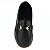 Mocassim Feminino Couro Enfeite Preto e Ouro Confortável - Imagem 6