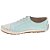 Mocassim Tenis Feminino Couro Natural Legítimo Sola Baixa Flexivel Confortável Fashion Bicolor - Imagem 5
