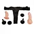Cinta Com Pênis E Plug Vaginal Female Harness Vipmix - Imagem 3
