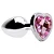 Plug Anal Metal Coração Pedra P Sensual Love - Imagem 15