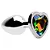 Plug Anal Metal Coração Pedra P Sensual Love - Imagem 3