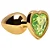 Plug Anal P Coração Dourado 7 X 2,8Cm Sexy Import - Imagem 10