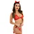 Mini Fantasia Diabinha Pimenta Sexy - Imagem 1