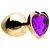 Plug Anal Coração Aço Dourado M Sexy Import - Imagem 14