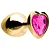 Plug Anal Coração Aço Dourado M Sexy Import - Imagem 10