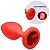 Plug Anal Silicone Com Pedra Tamanho P Vipmix - Imagem 4