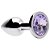 Plug Anal Metal Com Pedra P Sensual Love - Imagem 5