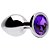Plug Anal Metal Com Pedra M Sensual Love - Imagem 7