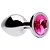 Plug Anal Metal Com Pedra M Sensual Love - Imagem 10