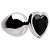 Plug Anal Metal Coração Pedra M Sensual Love - Imagem 5