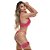 Conjunto Top Rendado Com Persex Sensual Love - Imagem 15
