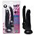 Pênis Duplo Borracha Com Ventosa 17cm Kgel - Imagem 2
