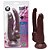 Pênis Duplo Borracha Com Ventosa 17cm Kgel - Imagem 8