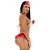 Mini Fantasia Pimentinha Salva Vidas Pimenta Sexy - Imagem 3