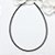 COLAR OBISIDIANA FACETADO - Imagem 1