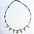COLAR DALIA AMAZONITA SUN STONE PINGENTE INDIANO TOPAZIO - Imagem 1