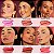 Océane Cherry Paint Duo Blush Cremoso e em Pó Cereja - Imagem 5