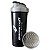 Coqueteleira Whey Top Taste Preta Tampa Cinza 600Ml Body Action - Imagem 2