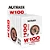 W100 Whey Concentrado Sache Display C/12 Chocolate Nutrata - Imagem 1