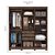 Guarda-Roupa Casal Clara 6 PT 3 GV Café/ Off White - Imagem 4
