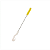 Mini Escova de Tubulação em Aço Inoxidável 12mm - AMARELO - Imagem 1