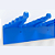 Suporte Organizador de Parede Italimpia Bracket com 4 Ganchos – Azul - Imagem 2