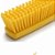 Escova de mão higiênica com cerdas macias em PBT Hedgehog – Amarela - Imagem 2