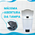 Lixeira com Pedal 18L Licita Tonk Alta Resistência - Branca - Imagem 3