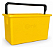 Balde 6L com Alça Reforçada para Limpeza Geral - Amarelo - Imagem 1