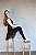 Calça com Saia Mariah - Preto - Imagem 1