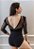 Collant Velvet com Manga 3/4 - Preto - Imagem 2