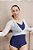 Cropped Transpassado Tule - Optical White - Imagem 4