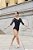 Collant Marina com Manga - Preto - Imagem 1