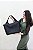 Bolsa Pointè Tote Grande - Preta interno Nude - Imagem 1