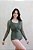 Blusa Ballet Amarrar Tule - Oliva - Imagem 1