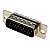 CONECTOR D26 MACHO 180º GRAUS SOLDA FIO - Imagem 1
