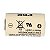 BATERIA DE LITHIUM CR14250SE 3V 1/2AA 850MAH FDK / SANYO - Imagem 4