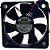 MICRO VENTILADOR AD0512HB-G76 50X50X10MM 12V 0,23A ROLAMENTO ADDA - Imagem 1
