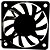 VENTILADOR 60X60X10 24V 0,10A HDB0624HG ROLAMENTO - Imagem 4