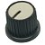 KNOB ESTRIADO S/PARAFUSO BRANCO AD209 - PERFORMANCE SOUND - Imagem 3