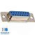 CONECTOR DB15 FÊMEA 180° SOLDA FIO - Imagem 1