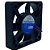 MICRO VENTILADOR  50X50X10MM 12V 5010B-12V C/ ROLAMENTO AMP.: 0,90 RPM: 5000 D51 3 FIOS - 501012B - Imagem 2