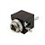JACK P2 MONO FEMEA  PARA PAINEL COM ROSCA 03 TERMINAIS PJ-301A - Imagem 1