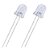 LED 10MM ALTO BRILHO AZUL 16000-18000MCD - Imagem 2