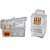 PLUG MODULAR RJ9 (RJ11 4X4) 4P4C TELEFONIA - Imagem 2