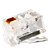 PLUG MODULAR RJ9 (RJ11 4X4) 4P4C TELEFONIA - Imagem 1