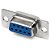 CONECTOR DB9 FÊMEA SOLDA FIO - Imagem 1