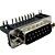 CONECTOR DB15 MACHO 90 GRAUS SOLDA PLACA - Imagem 2