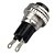 CHAVE PUSH BUTTON DS-314 NA SEM TRAVA PRETA - Imagem 2