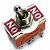 CHAVE ALAVANCA KN-1321 LIGA/LIGA 15A 250V 6T - Imagem 2